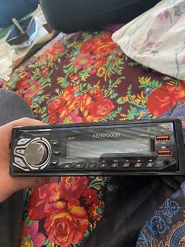 playstation controller: Автомагнитола Kenwood KMG-127 (1DIN) - Фронтальная панель с большим — 1