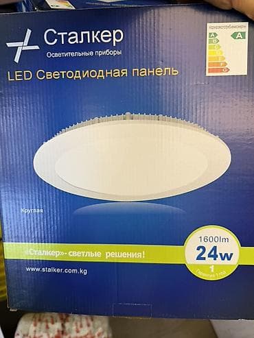 LED светодиодная панель «Сталкер» - Тип: круглая накладная панель -