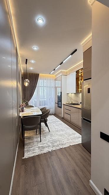 Освещение: Продаётся 2ком квартира Район Пишпек от СК «НБК Площадь: 72м2 — 10