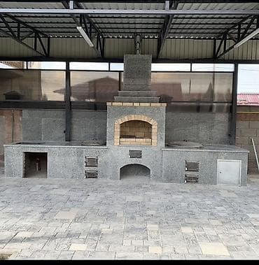 дрова: Услуги монтажа натуральнным камнем облицовка очока и зона барбекю — 1