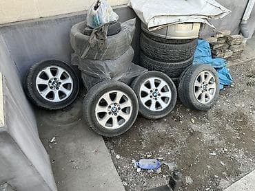 bmw е: Колеса в сборе R 13, Всесезонная, Б/у, Комплект, Легковые, Литые, отверстий - 5 — 2