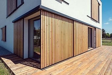 шып: Отделка фасадов деревом под ключ Планкен • Вагонка • Рейка • Блок-хаус — 1
