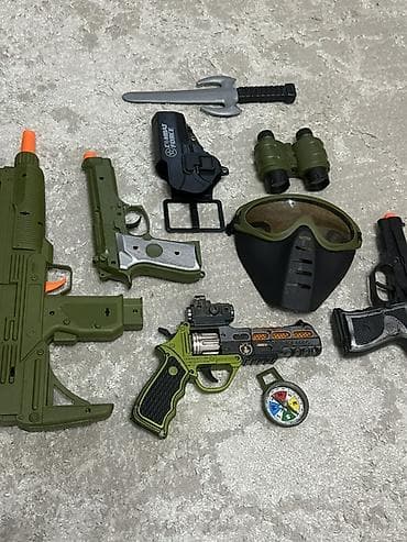 Большой набор детских игрушек: - Коллекция мини-автомобилей и — 7