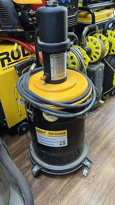 pres: Пневматический насос для густой смазки ROLF TOP‑2040GB (high pressure — 2