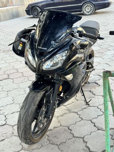 мотоциклы кавасаки: Спортбайк Kawasaki, 650 куб. см, Бензин, Взрослый — 7