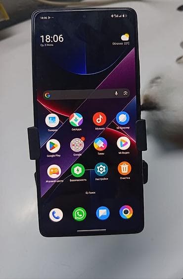 mini 5 pro: Poco M6 Pro, Б/у, 256 ГБ, цвет - Синий, 2 SIM — 1