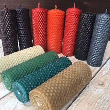 восковые свечи: Цветная вощина для изготовления свечей. С крупнейших заводов России — 5