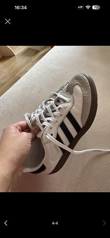 32: Adidas Samba оригинал продаю без примерки, состояние хорошее — 4