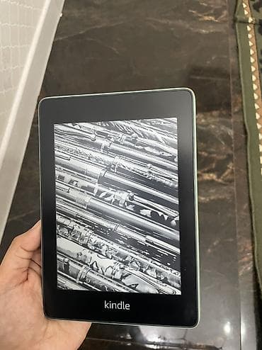 Электронные книги: Планшет, Amazon, 6" - 7", Wi-Fi, Б/у, Классический цвет - Зеленый — 2