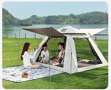 палатка бу: Продаю палатку Б/У использовалась 1 раз. кемпинговая палатка, быстрая — 1