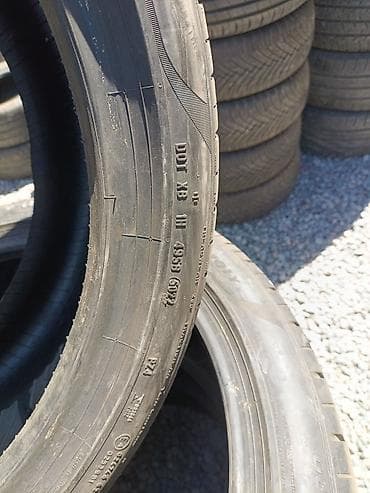 блины хром: Шины 255 / 40 / R 20, Лето, Б/у, Комплект, Италия, Pirelli — 6