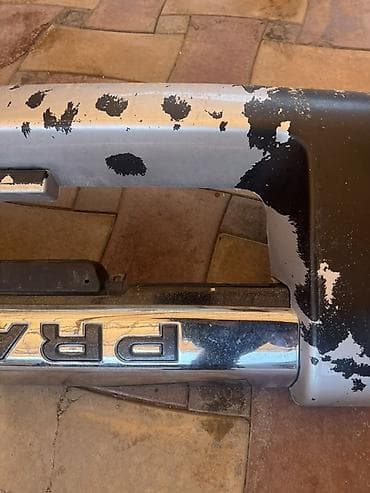 бампер на прадо: Декоративные накладки Пластик, Toyota, Б/у — 3