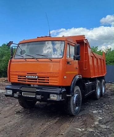 рено бетон: КАМАЗ самосвал 6x4 (оранжевый) - Классический трехосный самосвал — 2