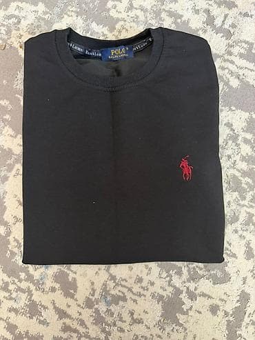 Толстовки: Свитшот Polo Ralph Lauren, мужской, размер S. - Цвет: чёрный - — 4