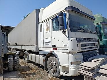 актрос тигач: Тягач, DAF, 2006 г., Тентованный — 1