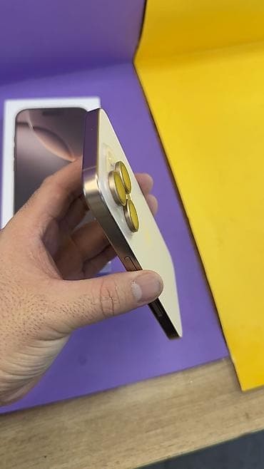 бэушный iphone: IPhone 16 Pro, Б/у, 256 ГБ, Коробка, 99 % — 4