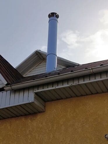 улитка для вентиляции: Чистка дымохода в ручную и апаратом!!!Чистка дымохода бишкек и — 10