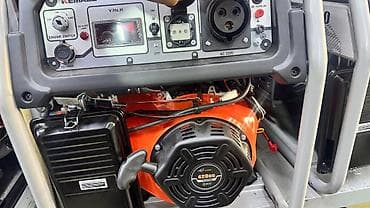 Генераторы: Бензиновый генератор KEMAGE KM6500 - Номинальная мощность: 5000 Вт - — 2