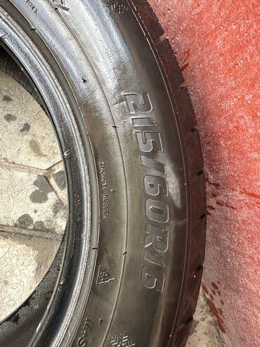 каракол шина: Шиналар 215 / 60 / R 16, Кыш, Колдонулган, Комплект, Жеңил унаалар, Centara — 5