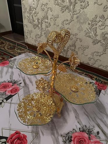 готовый бизнес мойка: Этажерка для фруктов и сладостей «Original Fruit Tray» - Трёхъярусная — 5