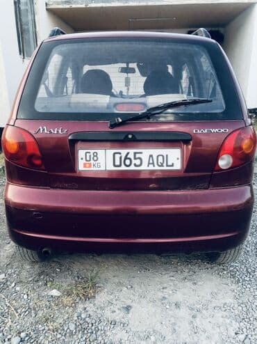 кочкор авто: Daewoo Matiz: 2007 г., 0.8 л, Автоматтык, Бензин, Хетчбек — 2