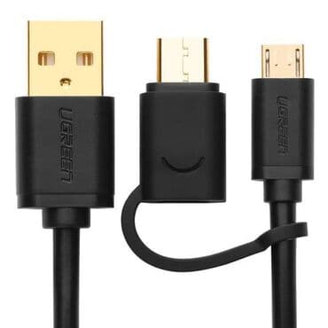 кабель телефонный: Кабель - адаптер Ugreen 30172 - Micro USB to USB Сable wiht — 1