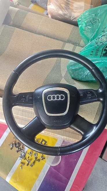 Салондун тетиктери: Руль Audi 2007 г., Колдонулган, Оригинал, Германия — 1