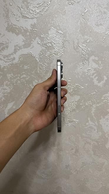 iphone 16 mini: IPhone 16 Pro Max, Б/у, 256 ГБ, Natural Titanium, 92 % — 3