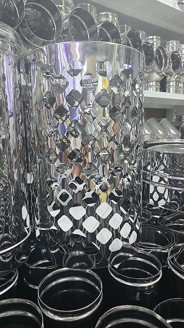 Себеттер: Перфорированная корзина/контейнер из нержавеющей стали - Материал — 1