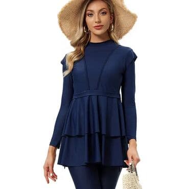 Пляж үчүн кийимдер: Буркини выполнен из специального купального материала — 2