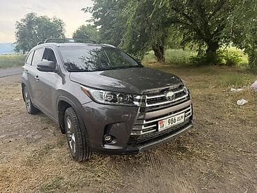 Продажа авто: Toyota Highlander: 2019 г., Автомат, Бензин, Кроссовер — 2