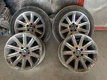e60 m5: Литые Диски R 19 BMW, Комплект, отверстий - 5, Б/у — 1