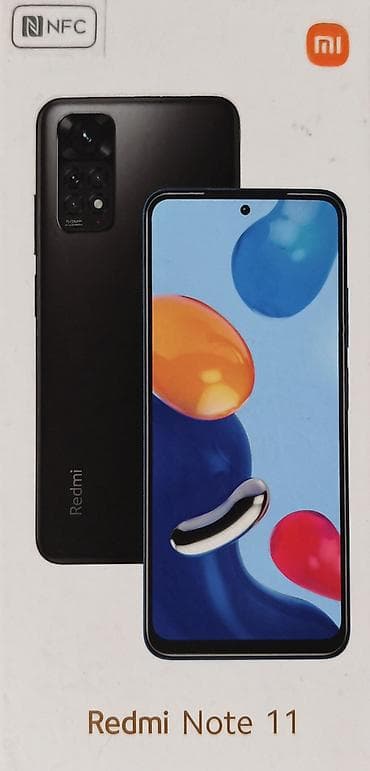 series s: Redmi, Redmi Note 11, Б/у, 64 ГБ, цвет - Синий — 5