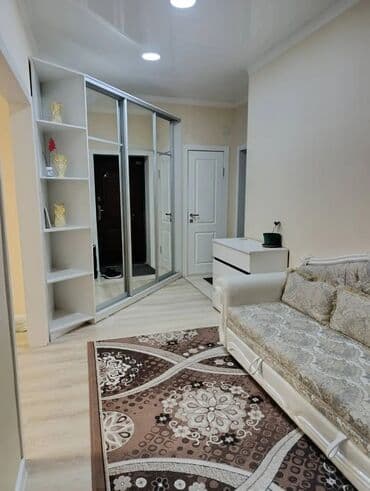 бишкек квартира месяц: Студия, Душевая кабина, Постельное белье, Кондиционер — 6