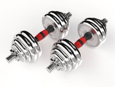 гантели наборные хромированные: Набор состоит из двух гантелей общим весом 30 кг. Каждая гантеля 15кг — 1