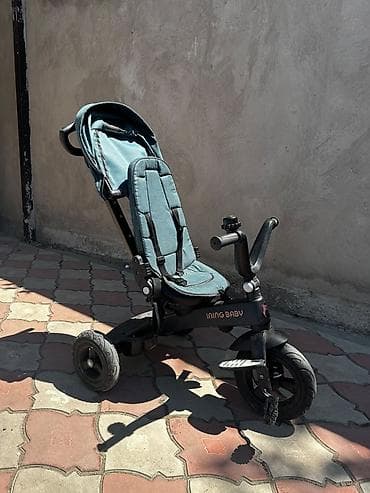 Продается детский велотрехколесо-коляска INING BABY в хорошем — 4