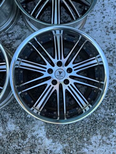 racing: Литые Диски R 19 Work, Комплект, отверстий - 5, Б/у — 5