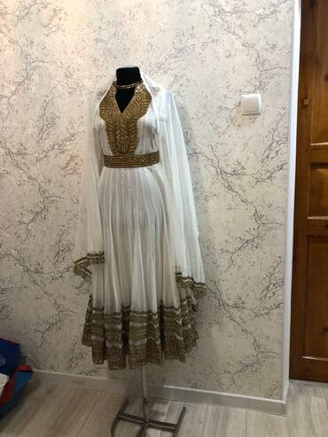 вечерние платья бишкек дордой инстаграм: Вечернее платье, Длинная модель, С рукавами, Стразы, XS, S, XL — 9