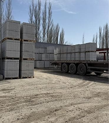 Газобетонные блоки на поддонах - Тип: автоклавный газобетон (ячеистый
