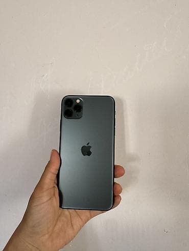 12pro max: Apple iPhone 11 Pro MAX в тёмно-зелёном цвете. Смартфон с компактным — 2