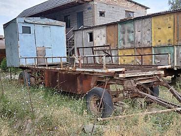 кабина мото: Прицеп-площадка с бытовкой на раме - Конструкция: массивная сварная — 5