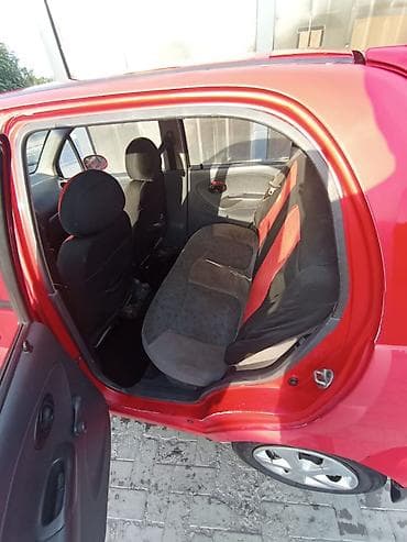 кровля бу: Компактный городской хэтчбек Daewoo Matiz (5 дверей), красный цвет — 10