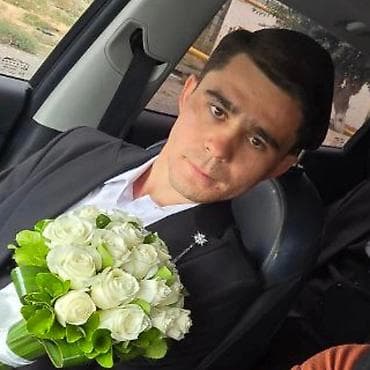 букет свадебный: Букет из белых роз - Состав: классические белые розы с плотными — 1