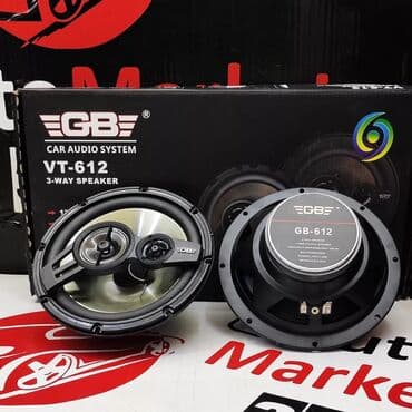 аудио: GB VT612 колонки 16см. Достаточно популярные динамики фирмы GB, думаю — 2