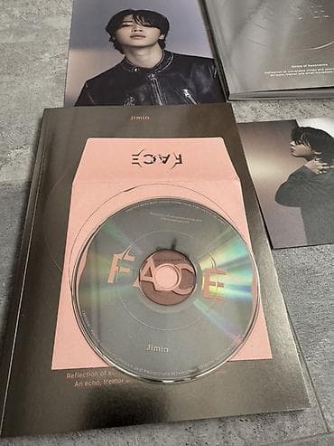 CD, DVD диски: Альбом Jimin — FACE (версия Photobook). Комплект из двух вариантов — 7