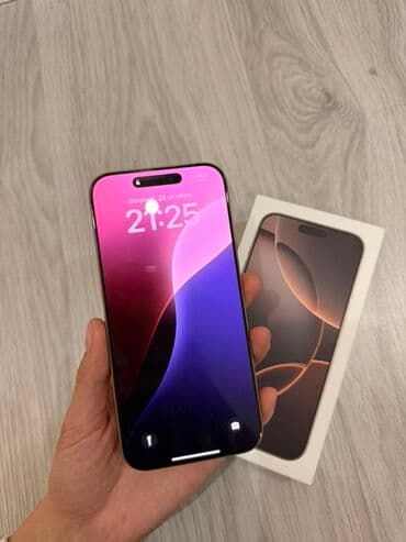 айфон xs бишкек бу: IPhone 16 Pro Max, 256 ГБ, 100 % — 2