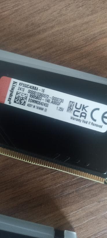 xyper x: Оперативная память (RAM) для ПК, Б/у, Kingston Fury, 32 ГБ, DDR5, 5200 МГц — 1