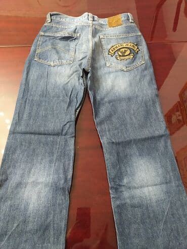 джинсы на девочку: Продаю джинсы женские, прямые,на завышенной талии,размер 30,в отличном — 6