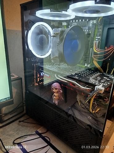 игровой системный блок: Компьютер, ядер - 8, ОЗУ 16 ГБ, Игровой, Intel Xeon, AMD Radeon RX 580, HDD + SSD — 6