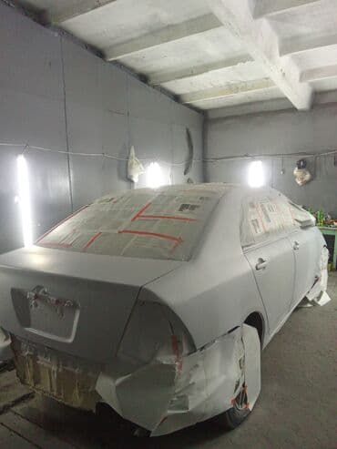 шиномонтаж с выездом на дом: Ремонт деталей автомобиля, Рихтовка, сварка, покраска, без выезда — 2